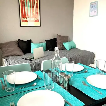 Appartement Parking Fibre Netflix Balcon Surfrack Biarritz